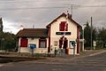 La gare d'Issou-Porcheville.