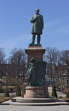 Johan Ludvig Runeberg, 1885, Esplanadi, Helsinki.