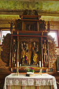 Altar and altarpiece