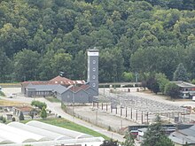 A Albertville, la tour héritée des salines aujourd'hui repère pour la fonderie