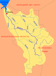 Mappa del fiume