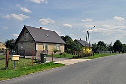 Road in the village