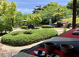 西尾市歴史公園内にある西尾城