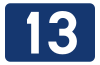 Republic Road I-13 shield