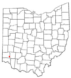 Location of Wetherington, Ohio