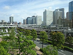 大崎の高層ビル群