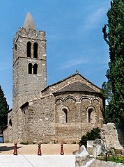 Église Saint-Saturnin de Pouzols-Minervois.