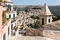 Blick von Ragusa Superiore auf Ragusa Ibla