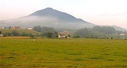 Roundtop Mountain overlooking Wears Valley