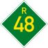 Provincial route R48 shield