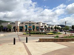 The Promenade Shops at Saucon Valley in Upper Saucon Township in July 2013