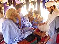 Shaykh Hamza Yusuf with Shaykh Murabit al-Hajj.and Shaykh Habib Ali al-Jifri