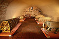 Opaliński family sarcophagus in castle's basement