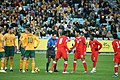 Image 57The Bahrain national football team playing Australia on June 10, 2009, in a World Cup qualifier (from Bahrain)