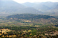 The location of ancient Stiris, Boiotia, Greece.