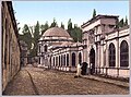 A street in Eyüp in 1890s