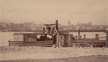 Leipoa (1872), wooden paddle steamer for H. Perdriau's Balmain Steam Ferry Co Ltd.