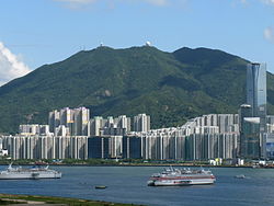Mount Parker from Kowloon