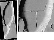 Tractus Catena Floor, as seen by HiRISE. Scale bar is 500 meters long.