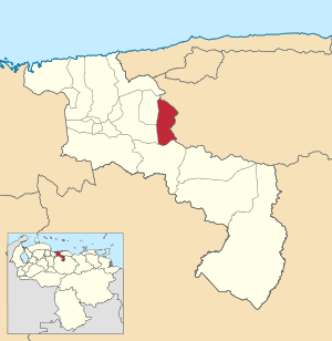 Location in Aragua