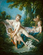 Venus Consoling Love (1751) by François Boucher