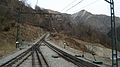 Vall de Núria Rack Railway - Rail tracks