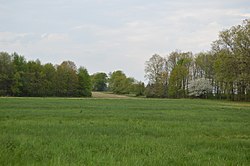 Fields northwest of West Sunbury