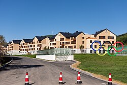 位于太子城村的2022年冬季奥林匹克运动会张家口冬奥村