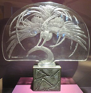 The Firebird by René Lalique (1922), Dayton Art Institute, US