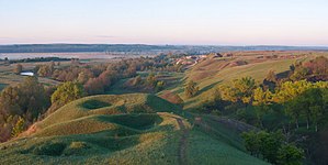 Панорама Могрицького заказника (вигляд з кургану)