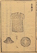 Rattan armour from the Wubei Zhi
