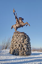 Statue équestre de Jeanne d'Arc (Mathurin Moreau et Pierre Le Nordez, ballon d'Alsace)