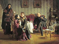 « Séparation », (1872) - Galerie d'État Tretiakov.