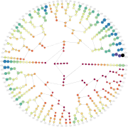 The tree of all the numbers having fewer than 20 steps.