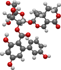 Chemical structure of amarogentin