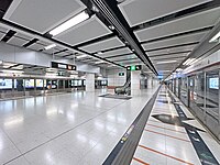 車站月台（2023年12月）