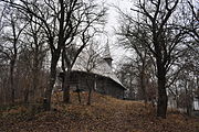 Wooden church in Băgaciu