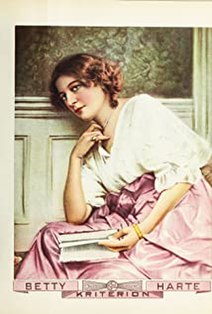 Betty Harte - color photo card - ca. 1910