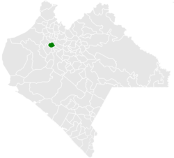 Municipality of Chicoasén in Chiapas