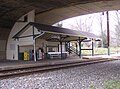 The end of the trail at Cynwyd Station.