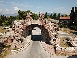 South gate of the Roman walls