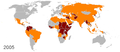 Fragile States Index 2005–2013
