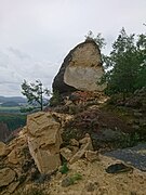 Felssturz an den Poblätzschwänden