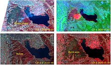 Images captured by Gaofen satellites