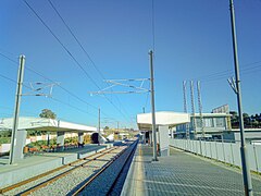 Quais du terminus de la gare de Zéralda.