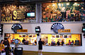 Pitt murals in the Great Hall of Heinz Field