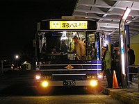 深夜バスの例（名古屋市営バス）