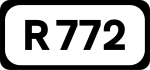 R772 road shield}}