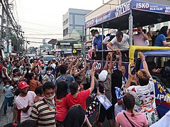 Philippine Elections 2022 Campaign - Isko Moreno in Bacoor, Cavite