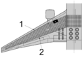 תרשים של כנף של מטוס בואינג 777.